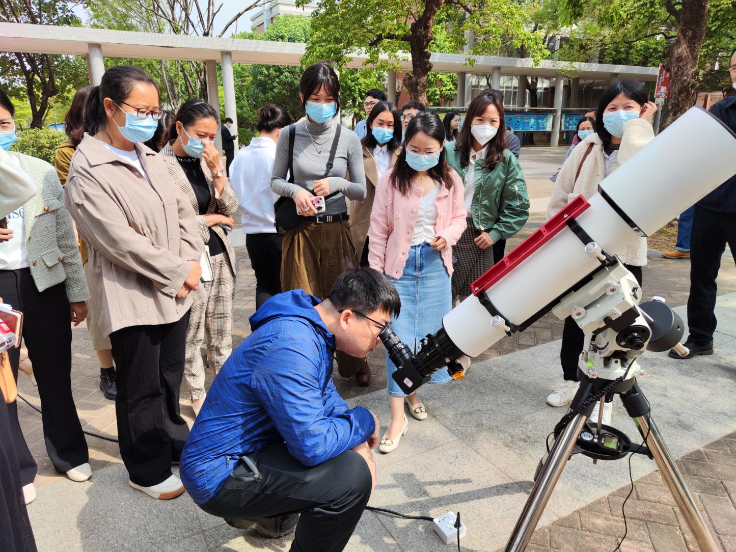 太阳观测活动——“中国流动科技馆”广东省巡展活动
