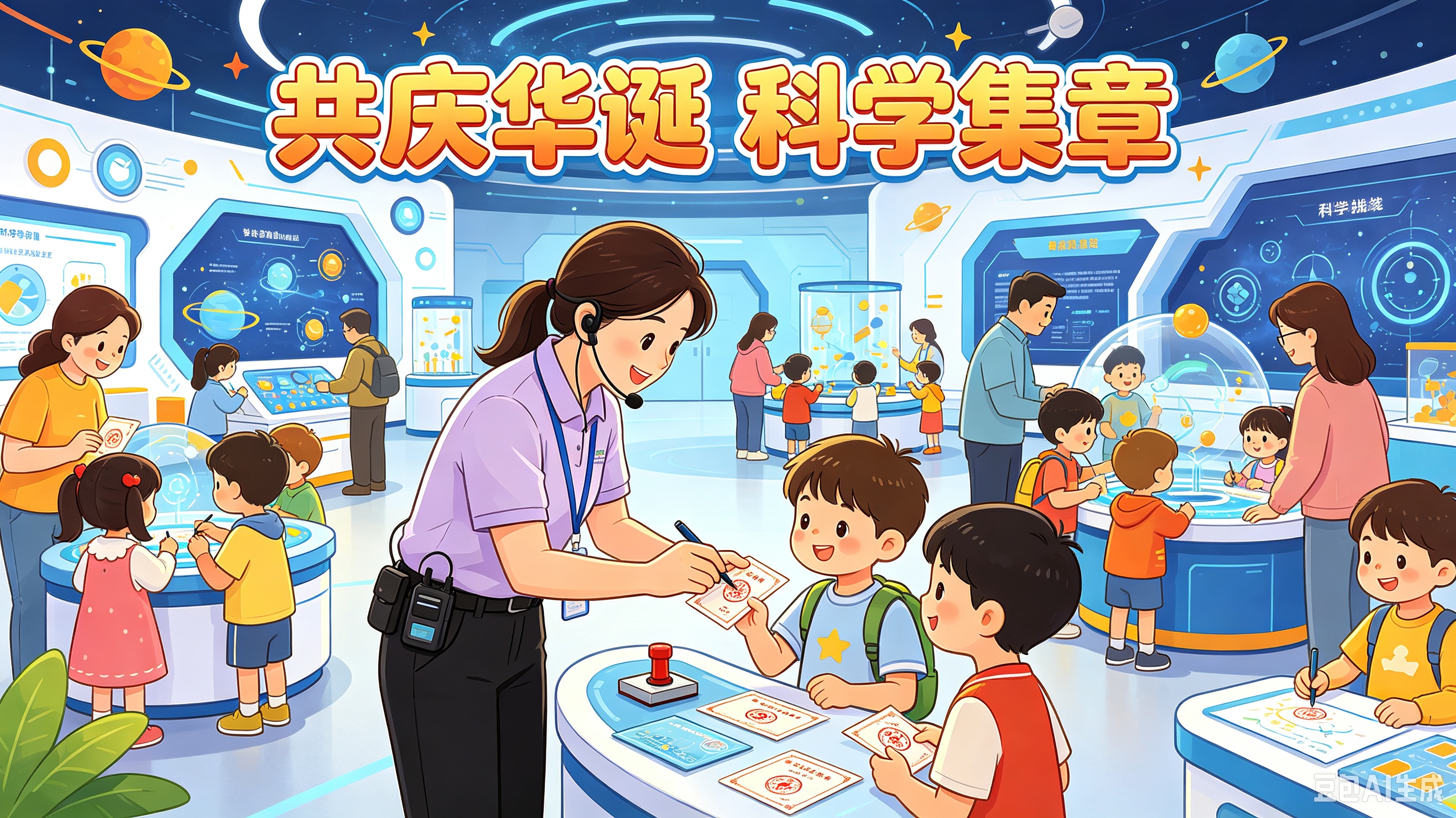 共庆华诞·科学集章